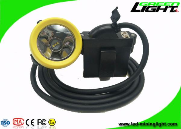 10000lux Safety Miners Cap Lamp IP68 GL5-D LED Industrial USB Rechargeable