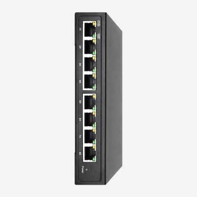 12V 8 move o interruptor completo 10 do gigabit 100 1000M Auto Negotiation QoS SR-SG8808MN