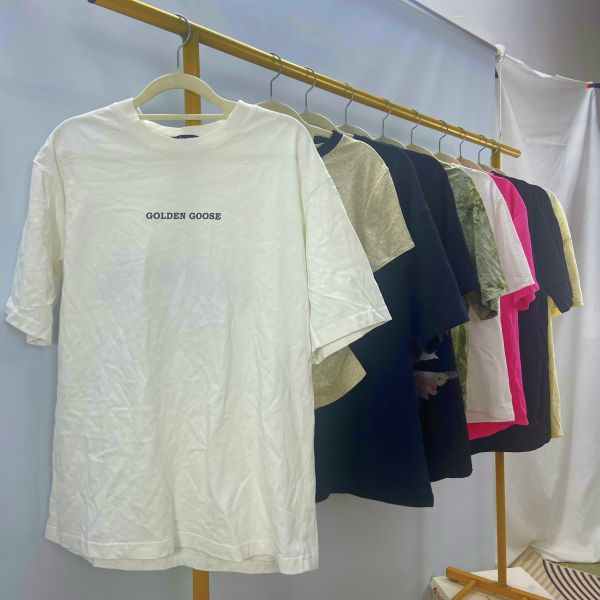 Comfortable Fashion 2nd Hand T Shirts Men Women Second Hand Short Sleeves