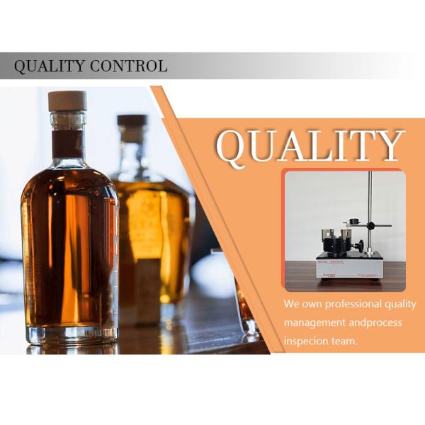 Супер Флинт Стекло Custom Mountain Base 750 мл Виски ром Стеклянная бутылка для водки Джин