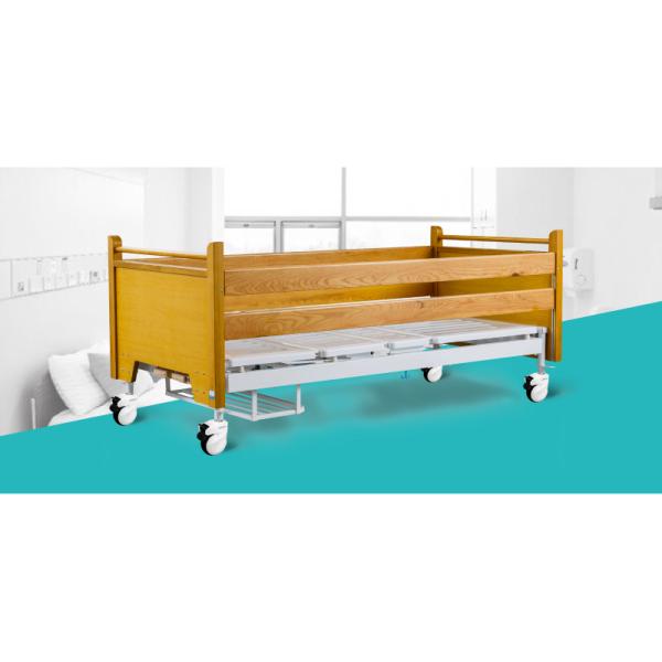 Hospital Manual Nursing Bed For Home Care Use