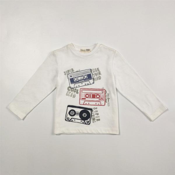 Infant Unisex Long Sleeve Autumn Tops Baby T-shirts in Casual Style with Customizable Logo