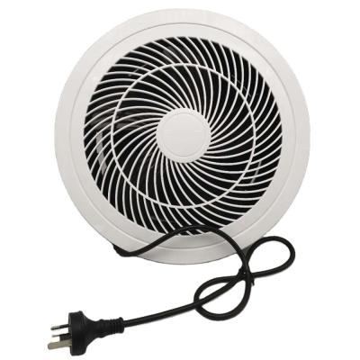 Massa personalizada 200mm 250mm Ventilador de escape de teto de parede com luz LED OEM / ODM Made