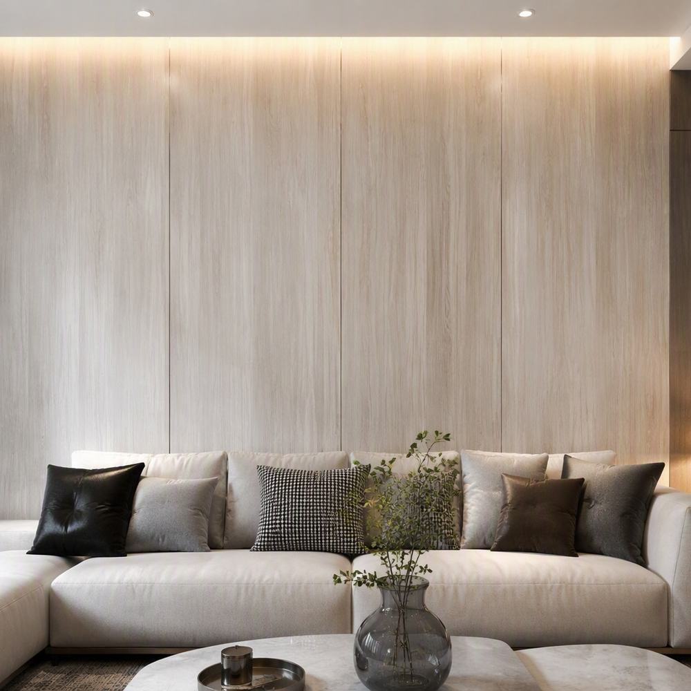 Impact Resistant SPC Wall Panels 4mm 5mm 6mm Click Lock Wall Panels