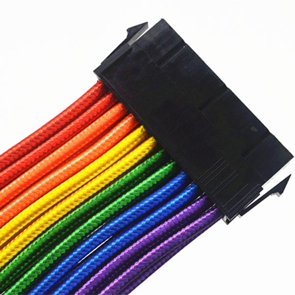 Braided Sleeve Top Quality PET Expandable Cable Management Sleeving Cable For PC