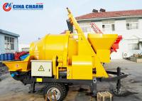 Maquinaria portátil del mezclador concreto de JBS30 30M3/h y bomba concreta