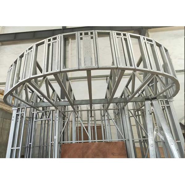 Modular Light Steel Modern Prefab Homes Round Pre Built Homes Dome Hotel Unit