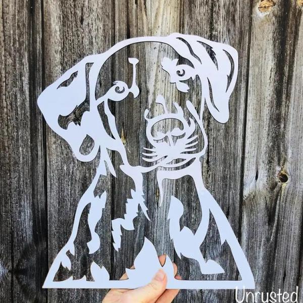 2mm  Abstract Corten Garden Ornaments Metal Art Ornaments Rustproof