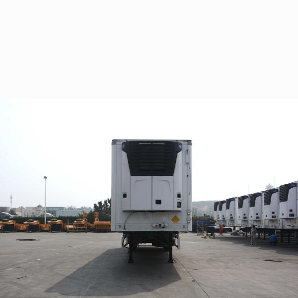 45 feet 3 Axles Fish Carrier Refrigerated Refrigerator Food Van Freezer Semi Trailer