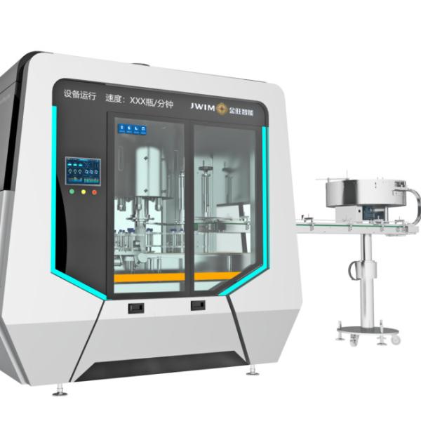 6500 BPH Ротационный тип Автоматическая капсуляционная машина 80 мл-1000 мл с 6 головками капсулы