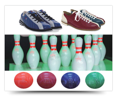 Большой стандартный спортивный семейный развлекательный центр полный взрослый и детский боулинг