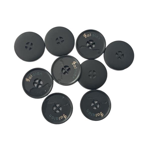 Fancy Chalk Plastic Shirt Buttons 4 Triangle Holes For Shirt Sewing Garment