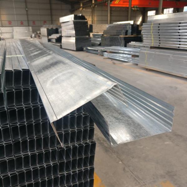 Light Steel Galvanized Sheet Metal U Channel Q235B Q345B S235JR Material