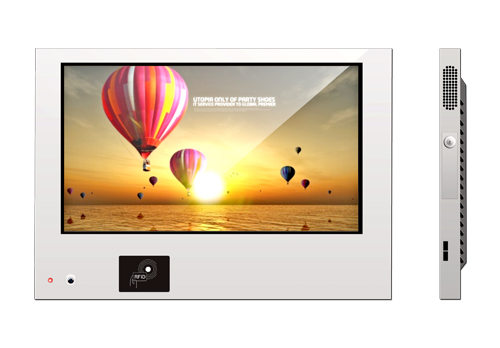 1080P Wall Mounted Digital Advertising Display Remote Monitor Adjustable Time