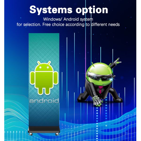 Foldable LED Mobile Poster Screen in P2.5 P1.86 P1.53 P1.25