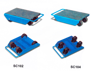 Оранжевое 1000kg Steerable перенося изготовление металла OEM конька SC104