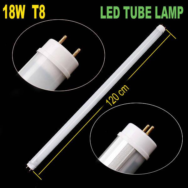 energy saving T8 18W SMD 5050 led tube light bulbs replacement AC 85 ~ 250 V ROHS passed