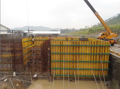 Waterproof Concrete Wall Formwork , High Security Panel Formwork