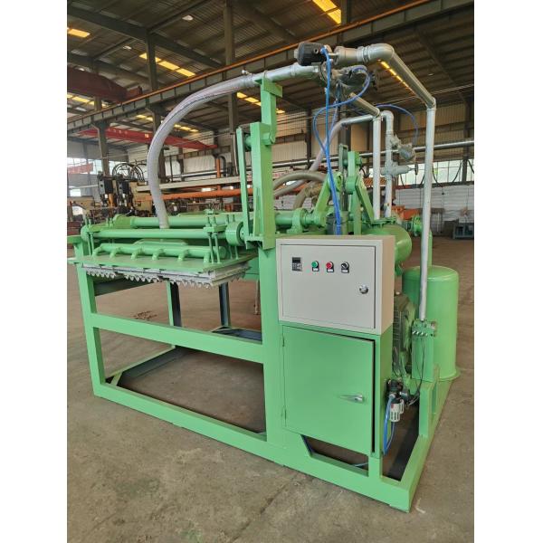 Machine à plateaux à œufs conviviale WANYOU, machine de moulage de pâte à papier de Shandong Chine, semi-automatique, contrôlée par automate