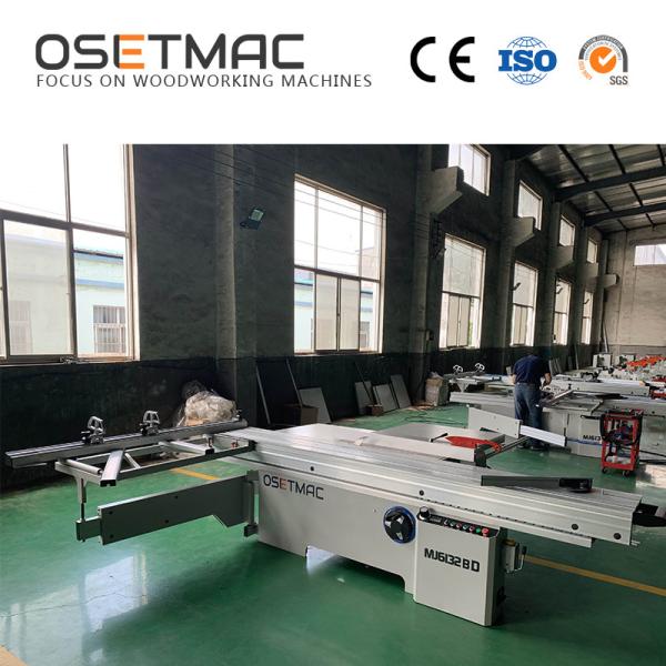 Industrial 300mm/30mm Woodworking Sliding Table Saw For Cutting