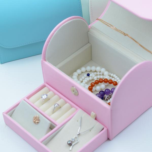 Fashion Jewelry Organizer Storage Case multifunction jewellery storage box