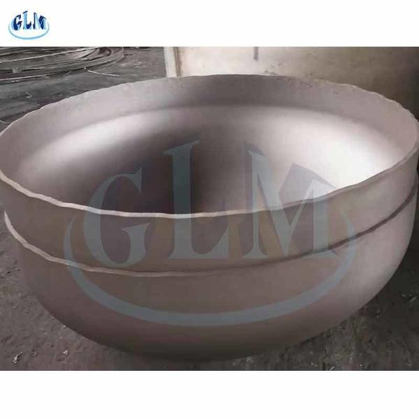 Q345R 10000mm Pressure Vessel Dished Head Dish End Forming ASME Standard