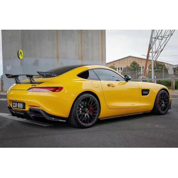 Para el Mercedes AMG GT Fibra de carbono Kit de carrocería AMG GT Fibra de carbono delantera del difundidor de labios