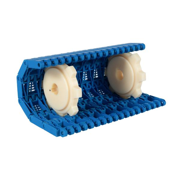                  Food Grade Flat Top Conveyor Chain for Food Beverage Packaging Machine             