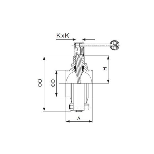 8 Inch Stainless Steel Butterfly Valve , High Performance Butterfly Valves