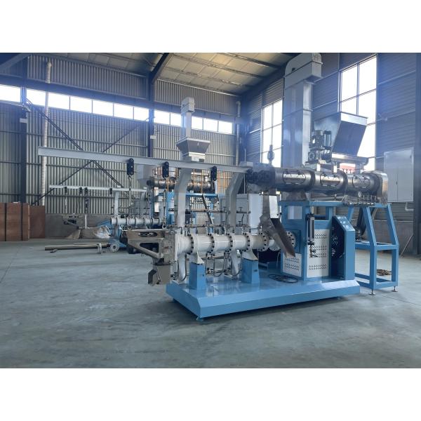 Single Double Screw Tilapia Feed Extruder Machine Floating Fish Feed Production Line CE Certified