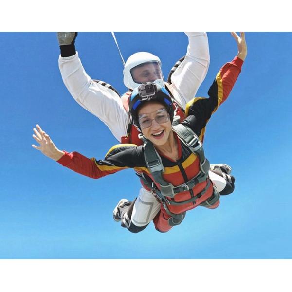 Carbon Fiber Camera Gopro Head Strap Elastic Adjustable Skin Contact Reliable