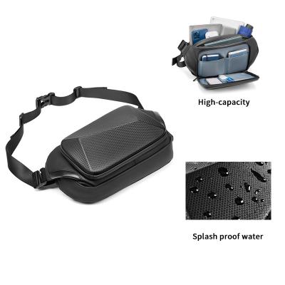Fábrica por atacado desporto custom impermeável nova moda casual anti-roubo crossbody bolsa de espartilho peito homens bolsa de espartilho
