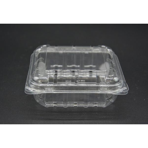 105mm Vegetable Packaging Plastic Box PET Food Packaging Clamshell For Blueberry
