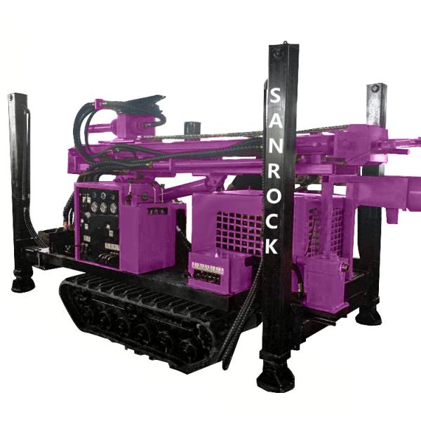 68KW Water Well Drilling Equipment for Deep Water Drilling at 2.5km/h Walking Speed