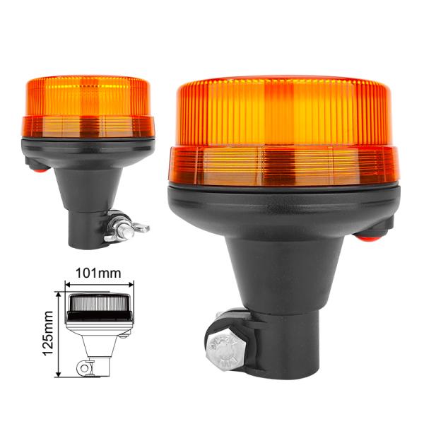Feux d'avertissement rotatifs à LED puissantes IP65 pour véhicules d'entretien routier