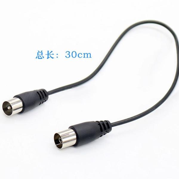 IEC Male To Female Connector RF Cable Assemblies Flexible Coaxial Cable 1GHz