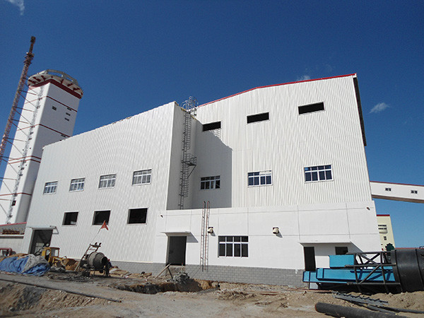 Large Span Prefab Metal Building Construction , Hot Dip Galvanized Steel Building