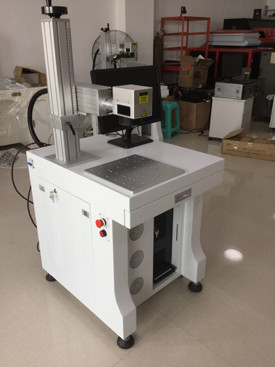 Table type fiber laser marking machine for metal/plastic engraving 20w 30w 50w