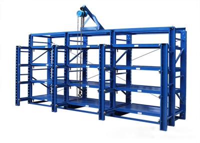 Roll Out Mold Storage Racks Heavy Duty Drawer Die Steel Mold Rack
