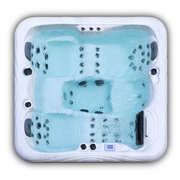 Spa ao ar livre para 4 pessoas Banheira de hidromassagem quintal Nadar Spa Hidromassagem Massagem para jacuzzi