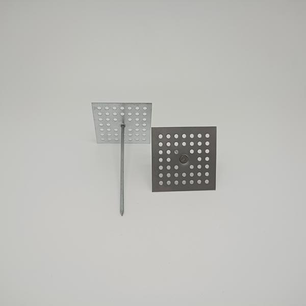 External Wall Perforated Base Insulation Hangers Spindle Pin Rockwool Insulation Pin 2.7mm
