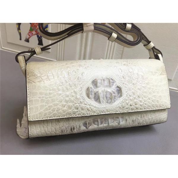 Genuine Crocodile Skin Lady Small Flap Purse Authentic Alligator Leather Women Sling Shoulder Bag Female Cross Body Bag