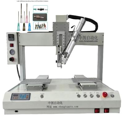 Máquina de distribuição automática de escritório AB UV Dispensador de cola de silício de resina epoxi