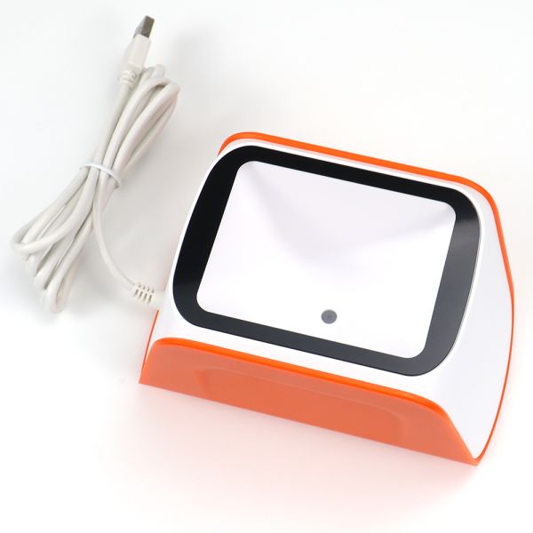 Tabletop 2D Barcode Scanner USB Automatic Hands-Free QR Code Reader (High Speed)