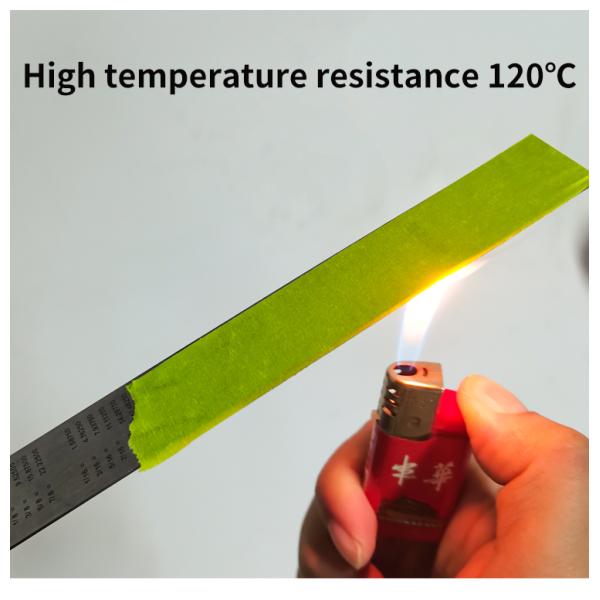 Eco Amigável 1,88 polegadas Eco Amigável Adesivo Verde Papel Sapo Pintores Masking Tape