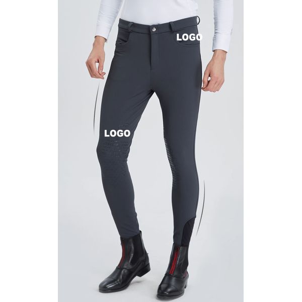 Men's Four Seasons Professional Competition Equestrian Breeches OEM Custom Riding Pants