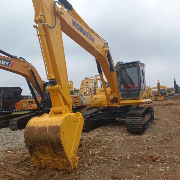 21 Tons Used Excavator Komatsu Diggers PC210LC Secondhand With Bucket