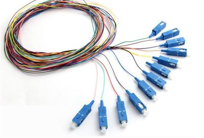 ST do LC FC da trança da trança 0.9mm G657A2 LSZH da fibra ótica do SC UPC APC