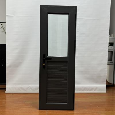 Aluminum Hinged Doors Customized Product Double Tempered Glass Modern design