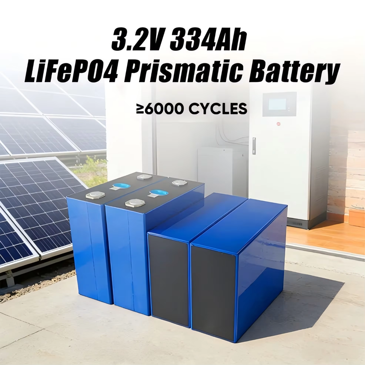 CATL LF334 334Ah 3.2V LiFePO4 Lithium Battery Cell 5000 Cycles For Solar Energy Storage Systems